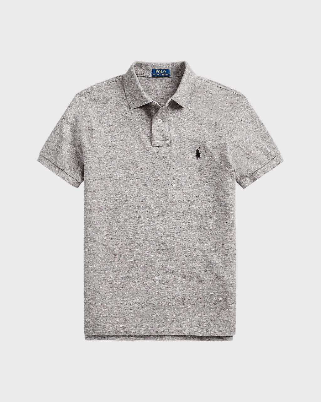 Mesh Polo Shirt | Grey