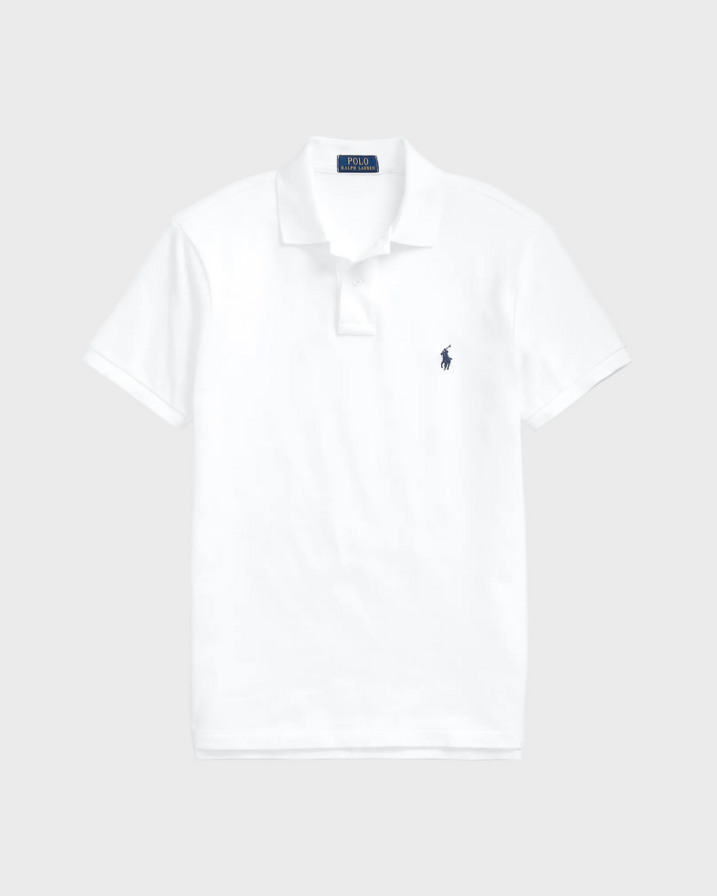 Mesh Polo Shirt | White