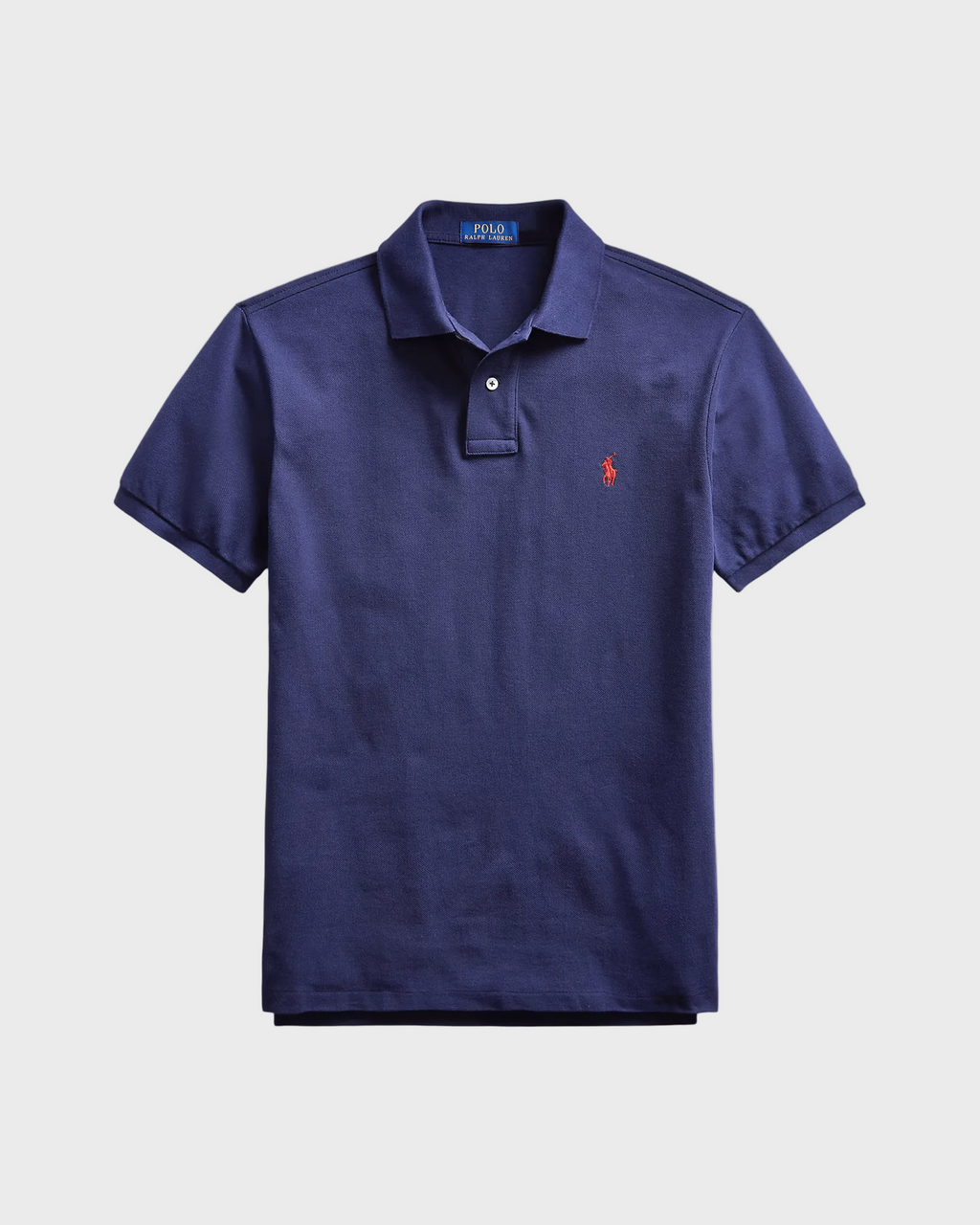 Mesh Polo Shirt | Navy