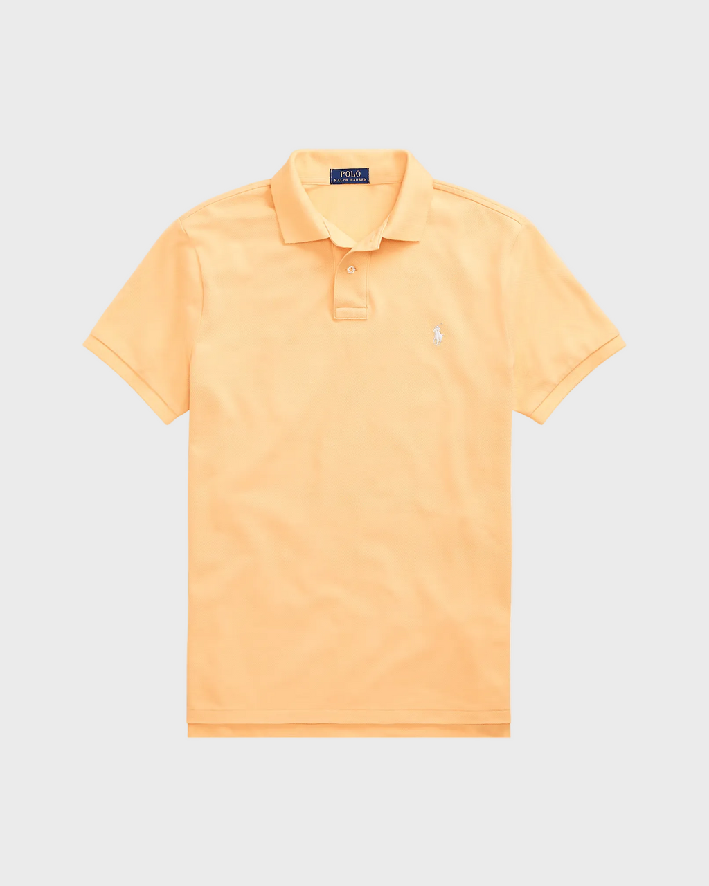 Mesh Polo Shirt | Orange