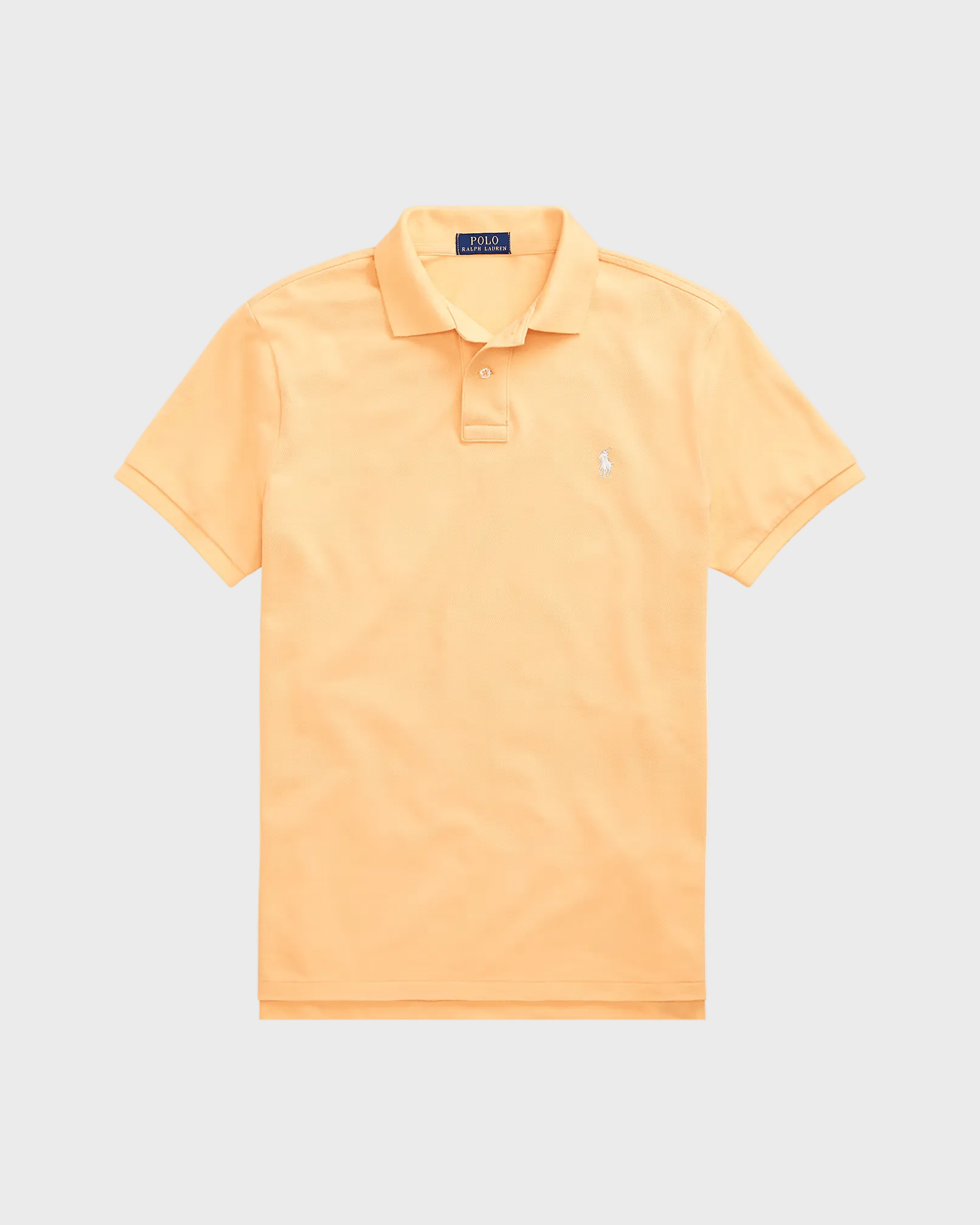 Mesh Polo Shirt | Orange