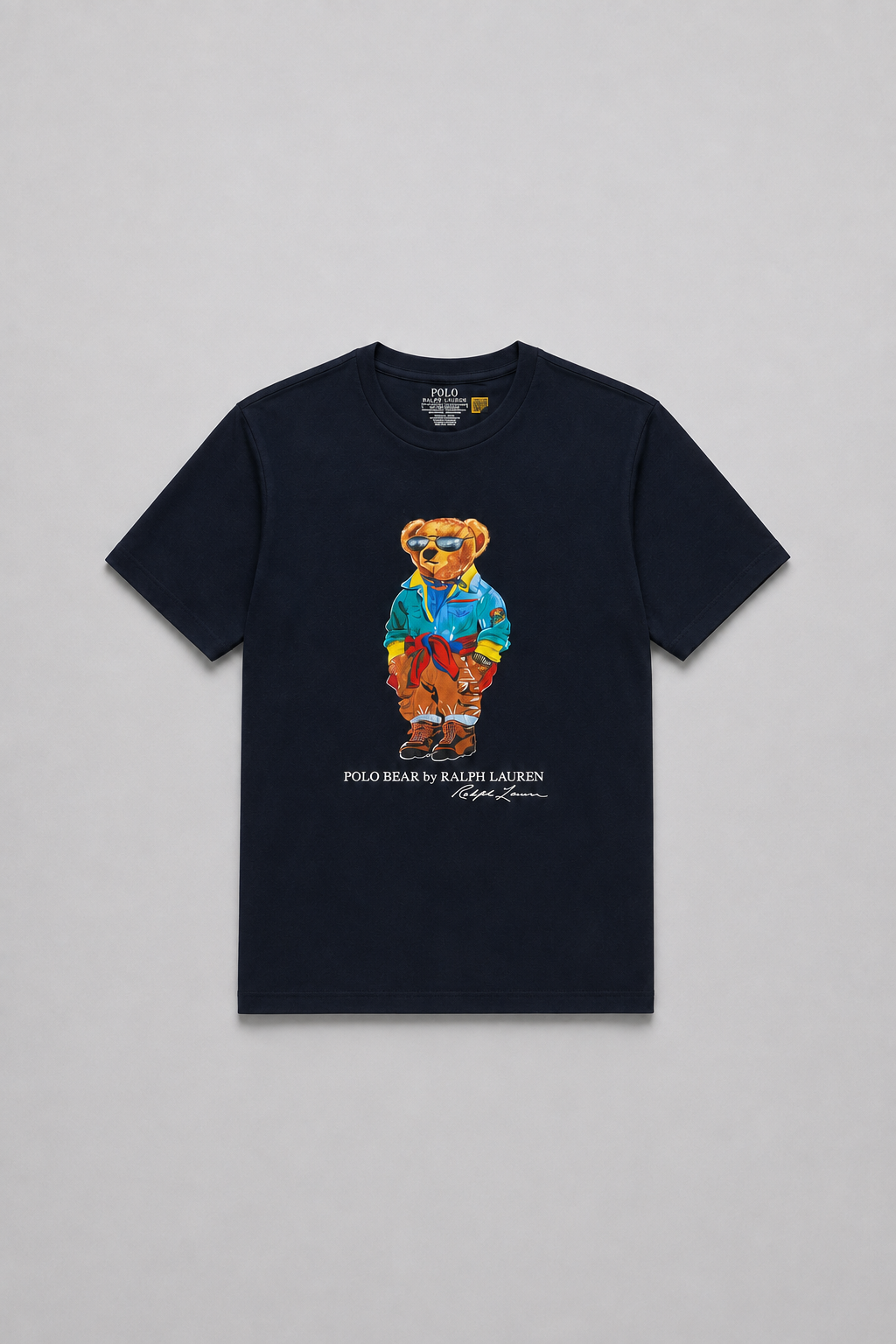 Polo Bear Tees | Black/ Denim